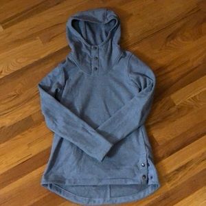 The North Face hooded sweatshirt